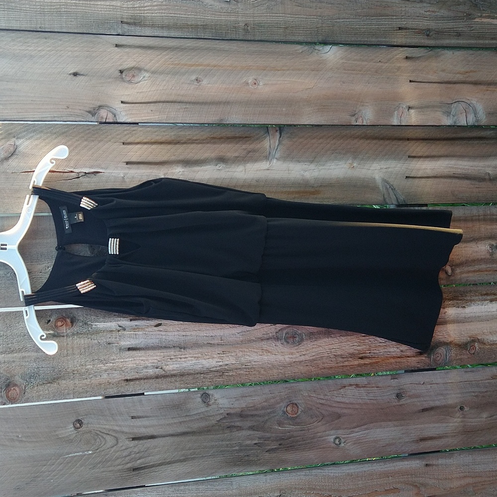 WHBM Black Dress Stretchy Women Small
